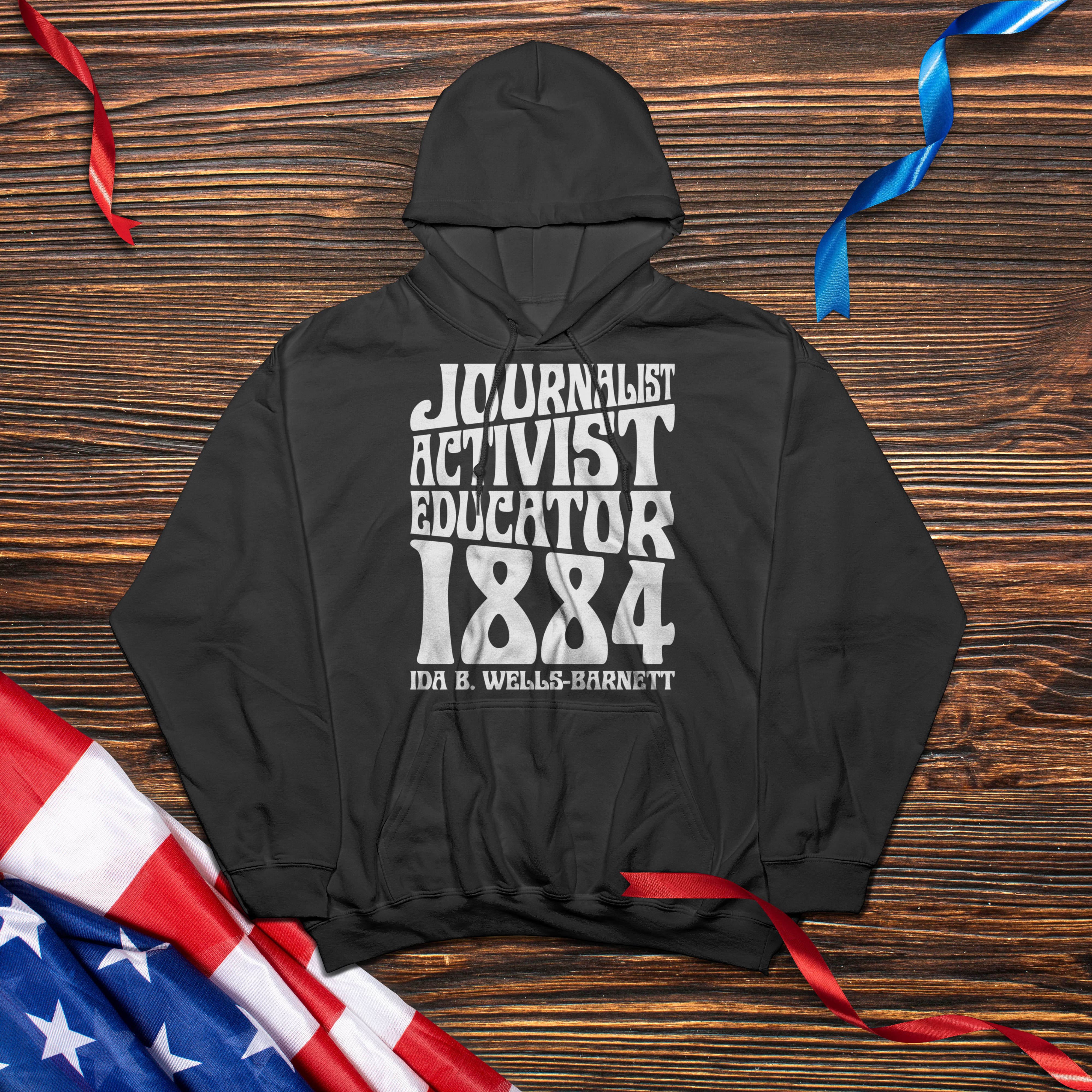 Ida B Wells - Journalist Activist Educator - Heavy Blend Adult Hoodie