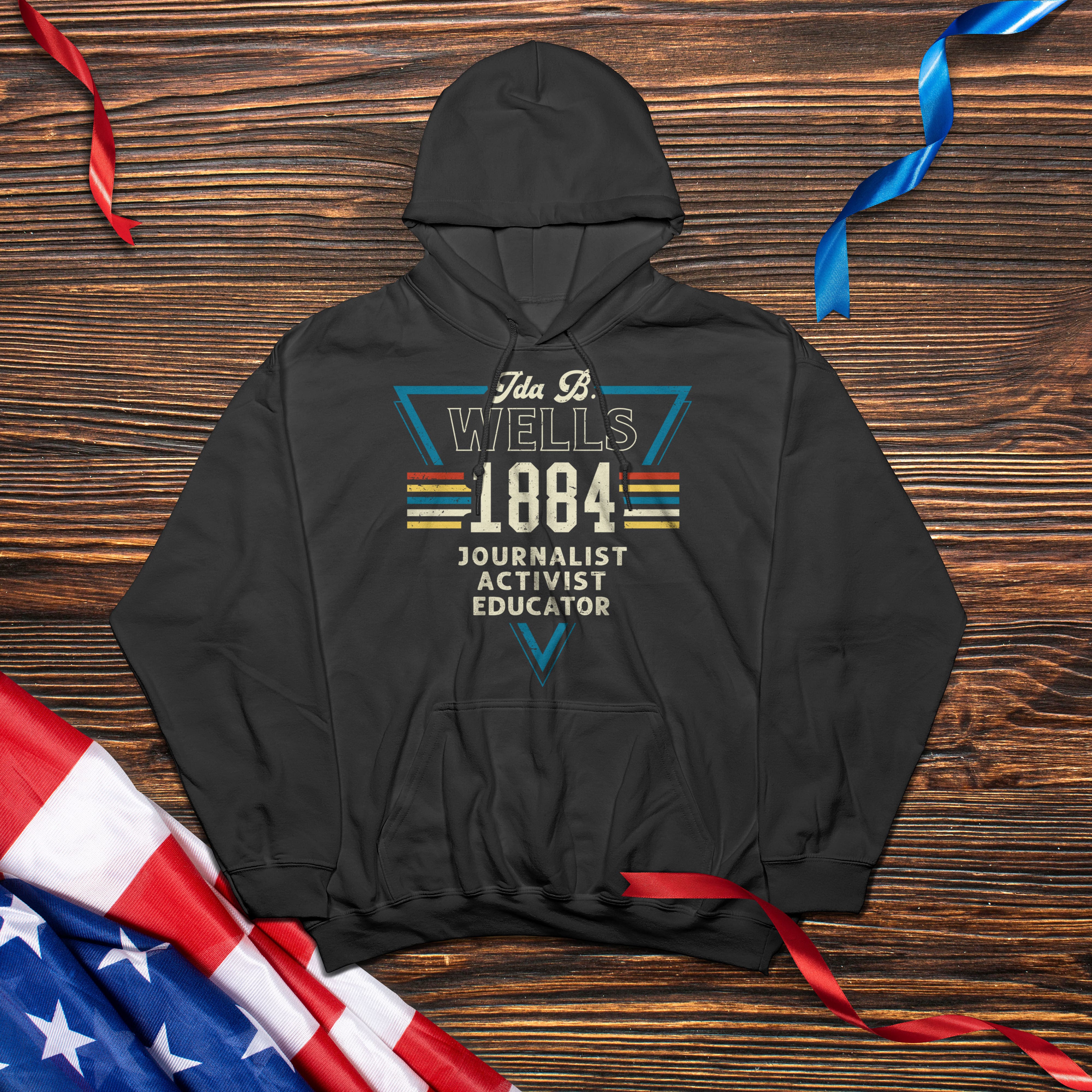 Ida B Wells 1884 - Heavy Blend Adult Hoodie