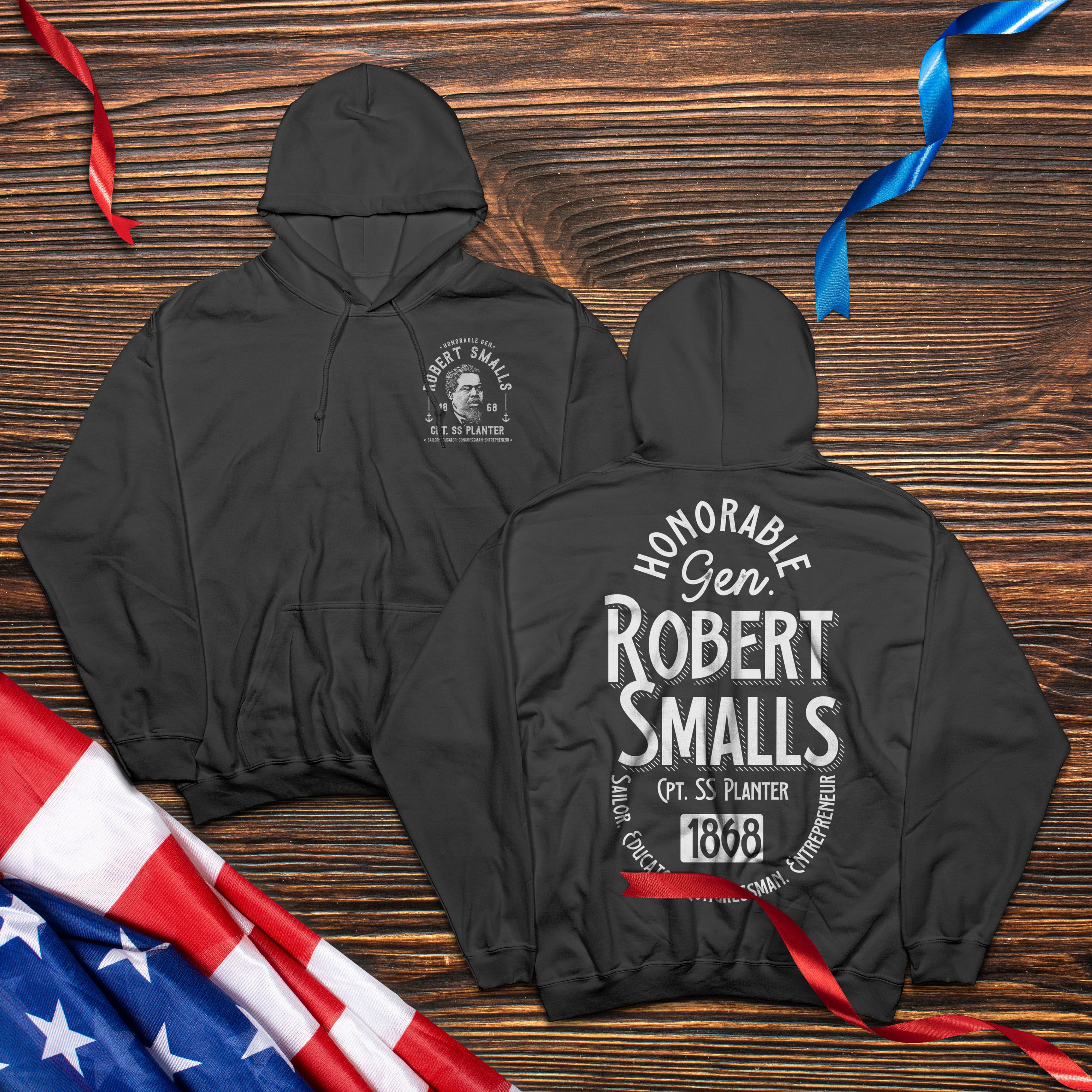 Captain Robert Smalls - Heavy Blend Adult Hoodie