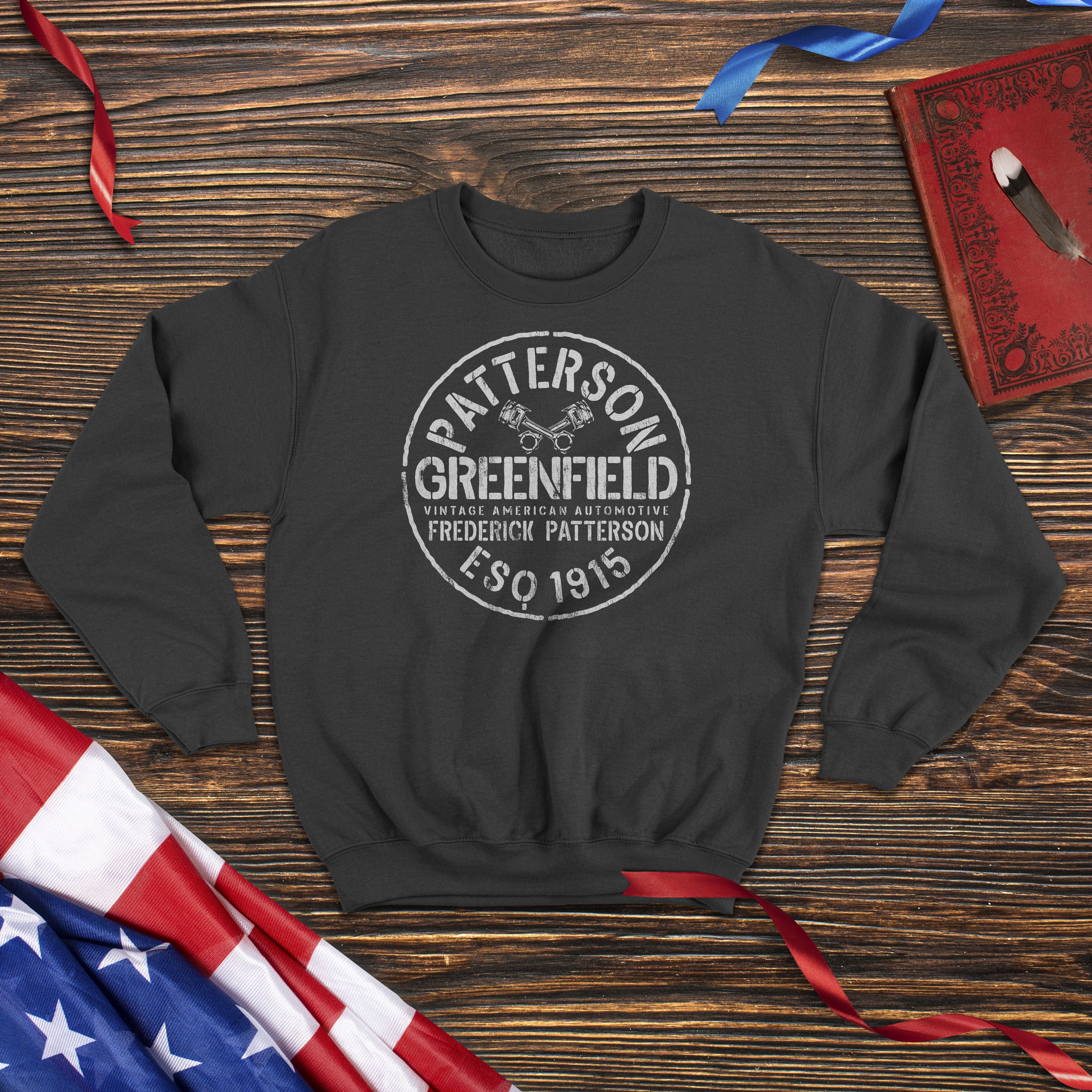 FREDERICK PATTERSON - AUTOMAKER LOGO OVAL - Crewneck Sweatshirt