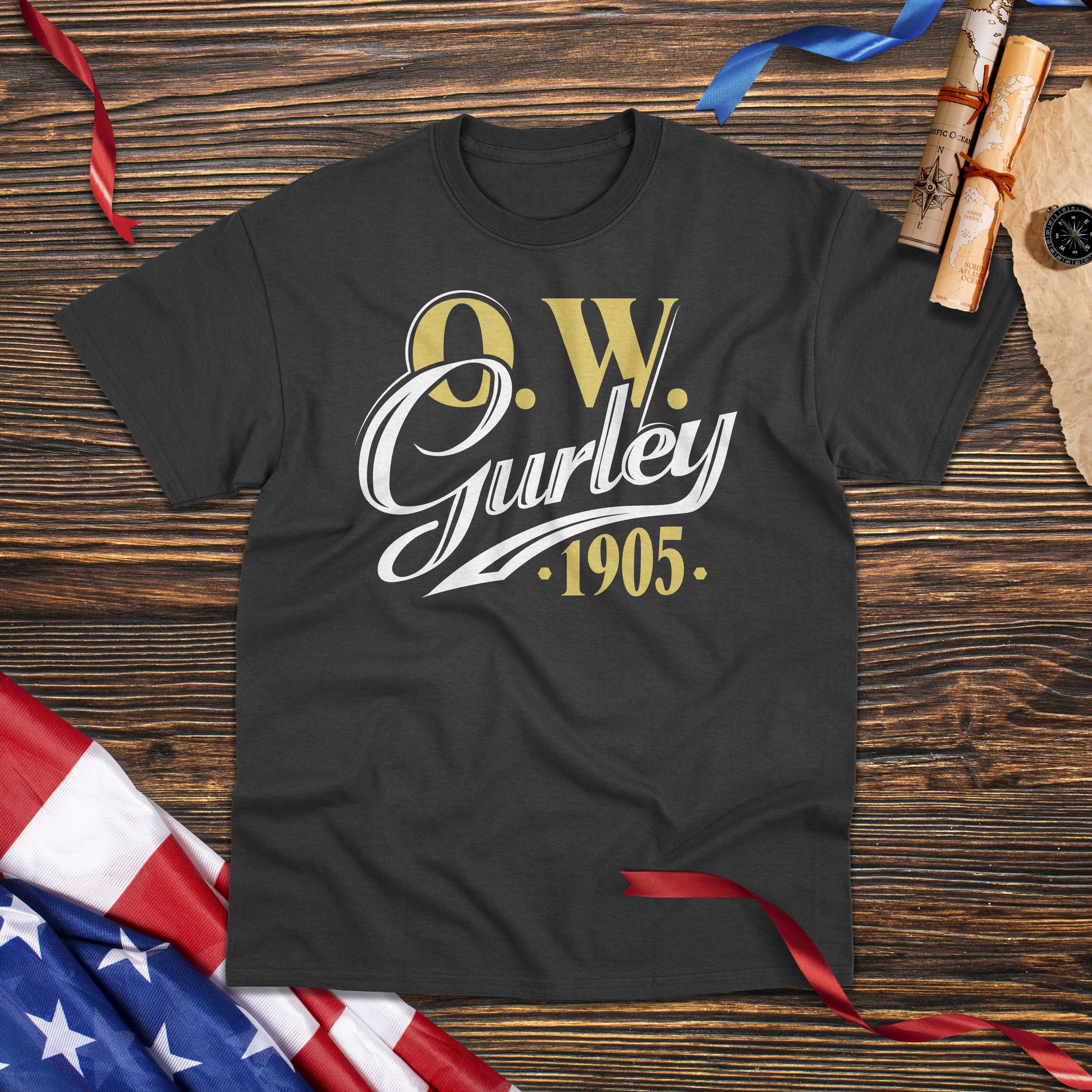 O.W. GURLEY - GREENWOOD - Gildan Ultra Cotton Adult T-Shirt