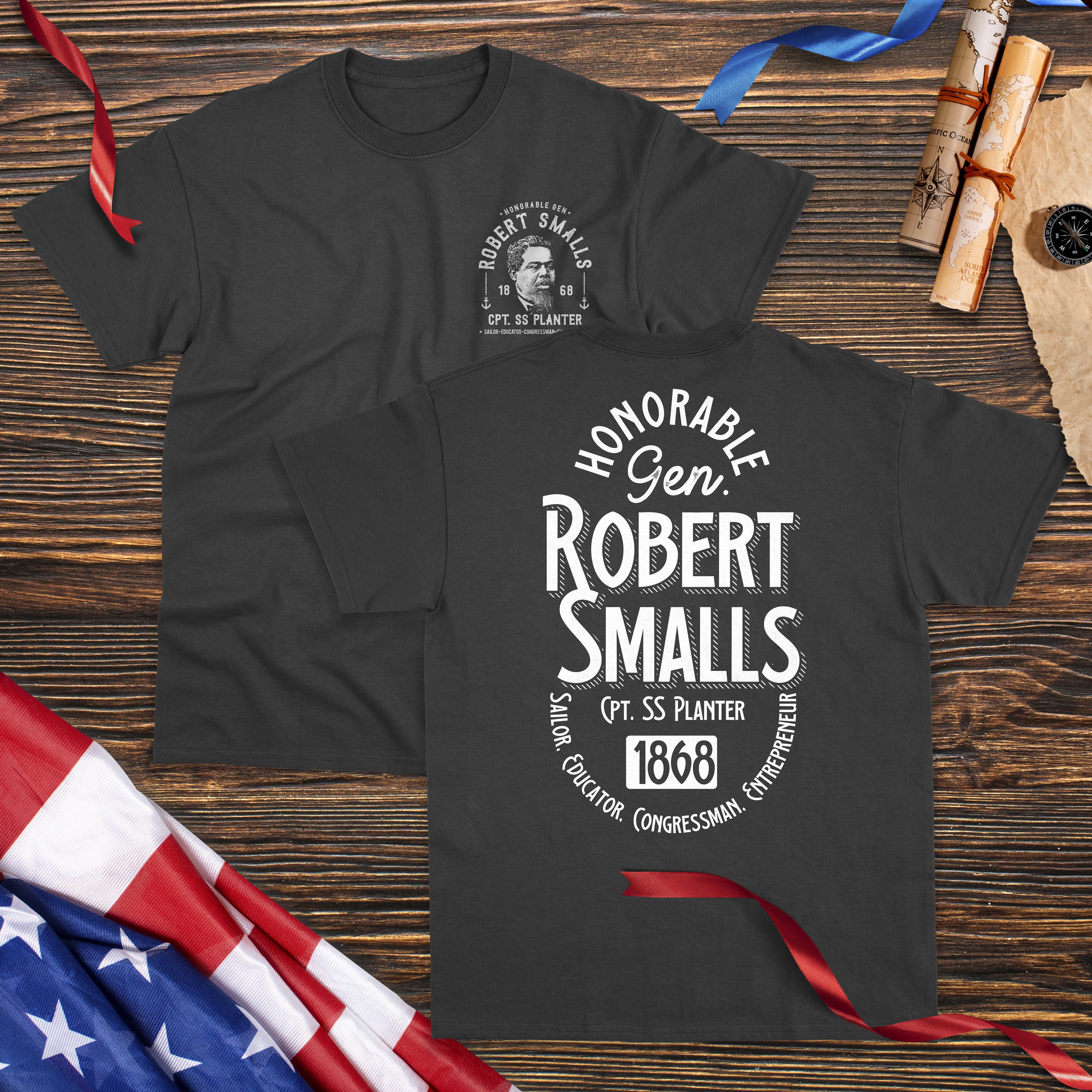 Captain Robert Smalls - Gildan Ultra Cotton Adult T-Shirt