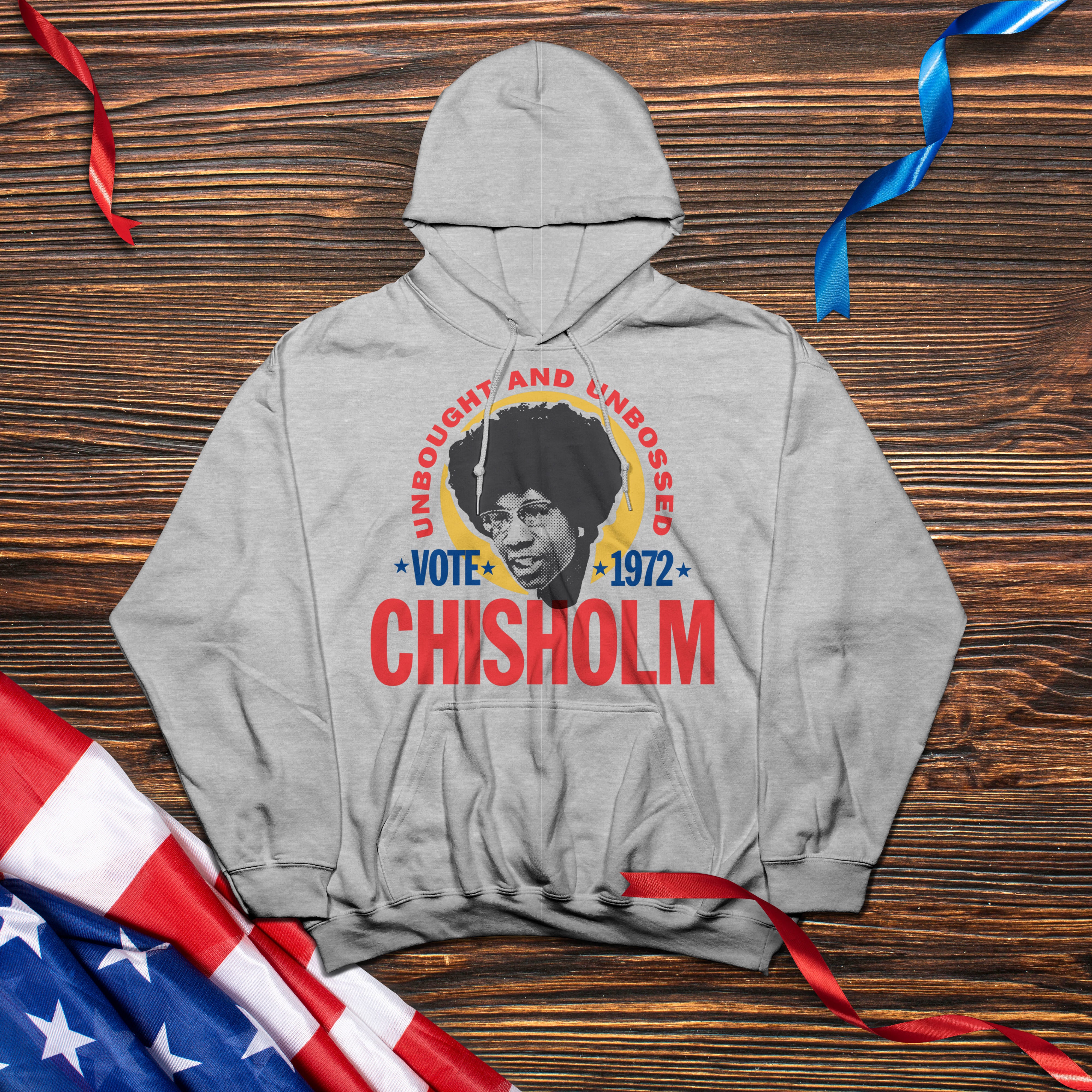 SEN. SHIRLEY CHISHOLM - PRESIDENTIAL CANDIDATE  - Heavy Blend Adult Hoodie