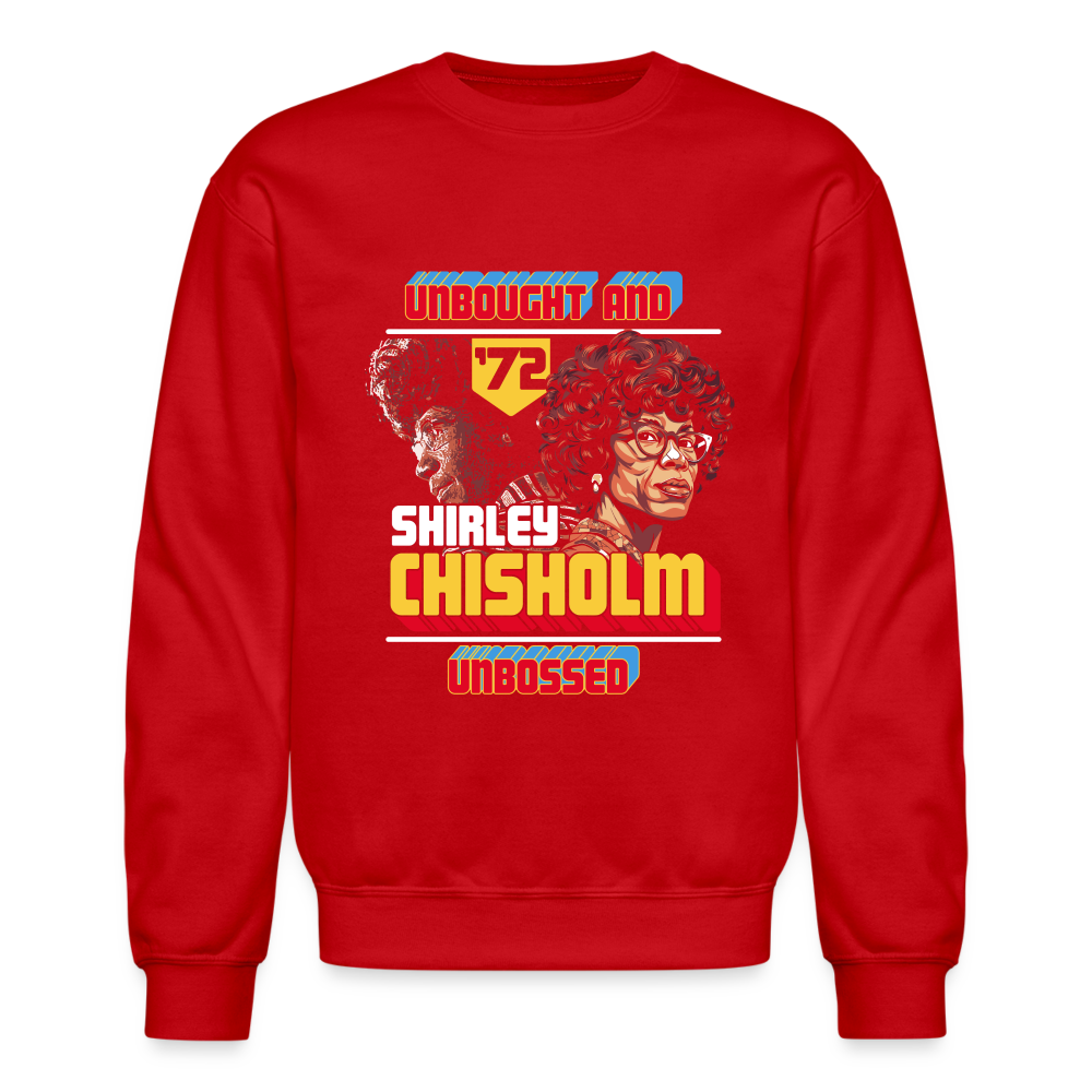 Shirley Chisholm  - Crewneck Sweatshirt - red