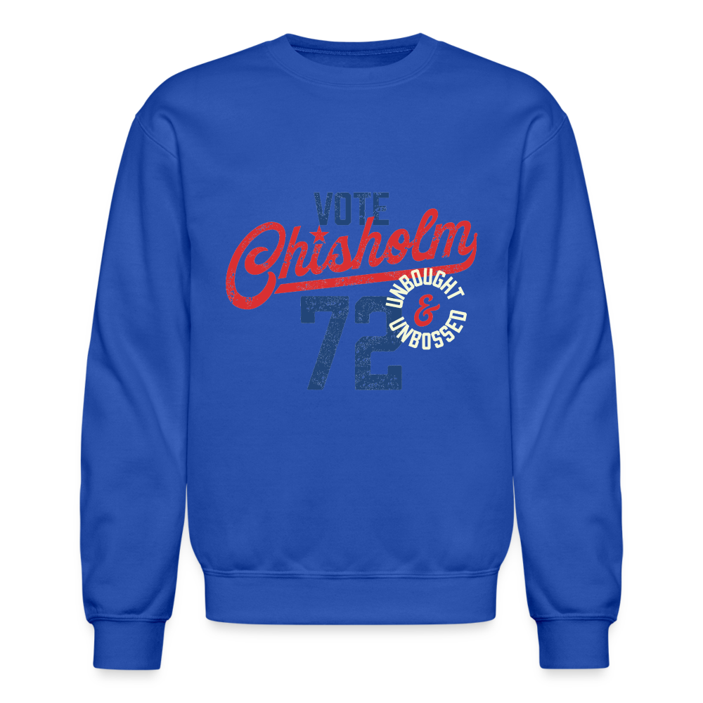 SENATOR SHIRLEY CHISHOLM - Crewneck Sweatshirt - royal blue