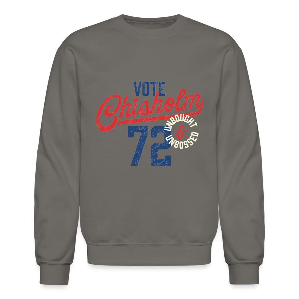 SENATOR SHIRLEY CHISHOLM - Crewneck Sweatshirt - asphalt gray