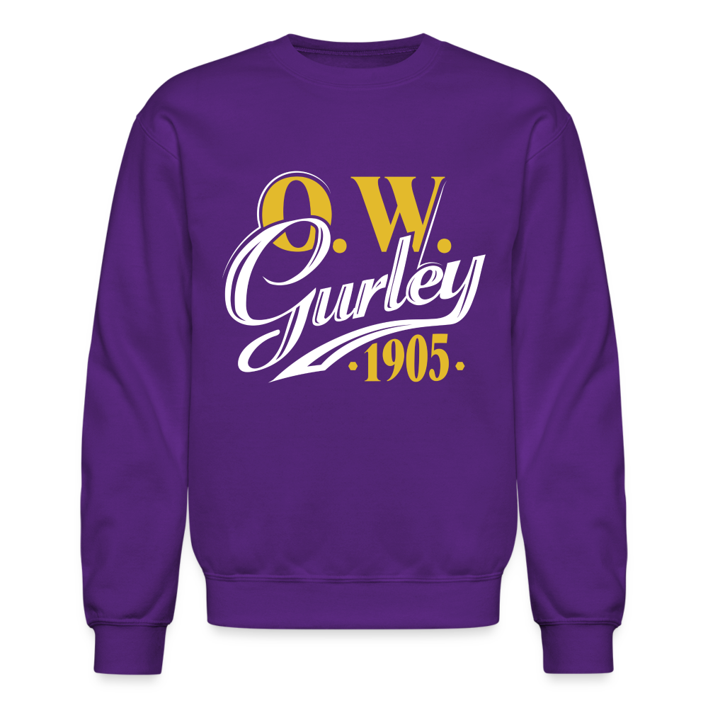 O.W. GURLEY - GREENWOOD - Crewneck Sweatshirt - purple