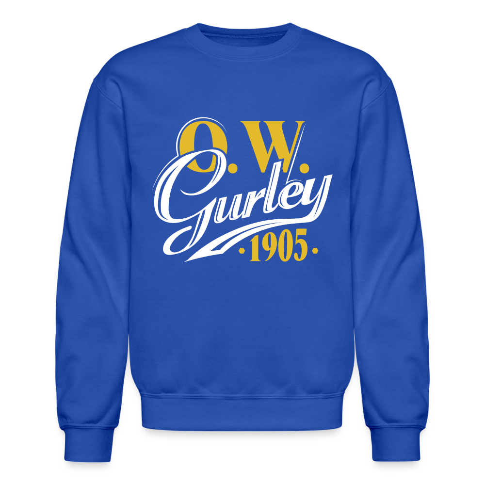 O.W. GURLEY - GREENWOOD - Crewneck Sweatshirt - royal blue