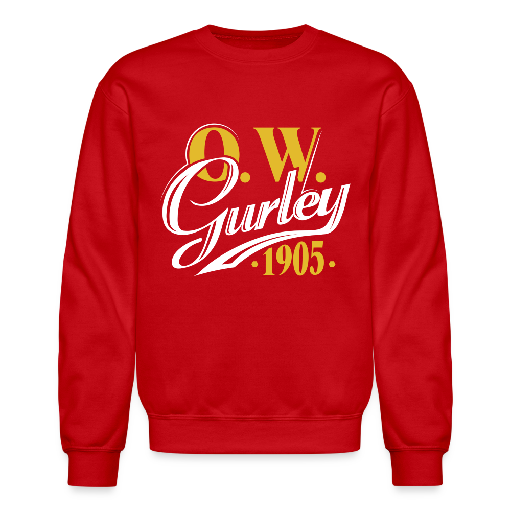 O.W. GURLEY - GREENWOOD - Crewneck Sweatshirt - red