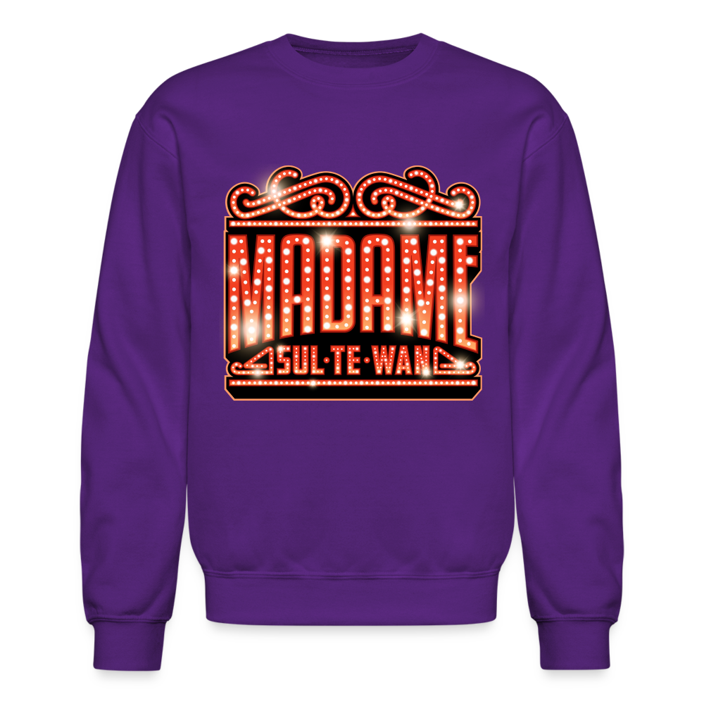 Madame Sul Te Wan - American Actor - Crewneck Sweatshirt - purple