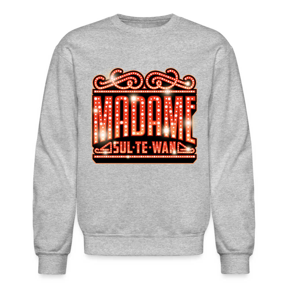 Madame Sul Te Wan - American Actor - Crewneck Sweatshirt - heather gray