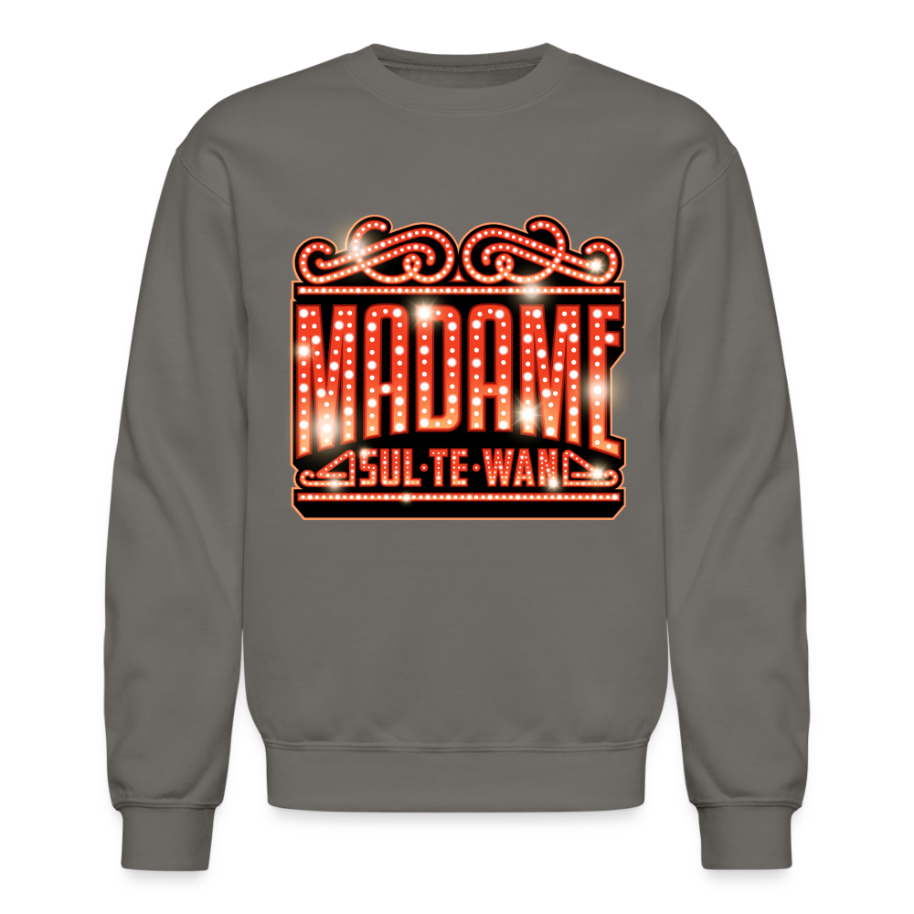 Madame Sul Te Wan - American Actor - Crewneck Sweatshirt - asphalt gray