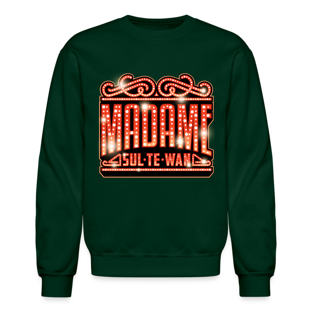 Madame Sul Te Wan - American Actor - Crewneck Sweatshirt - forest green