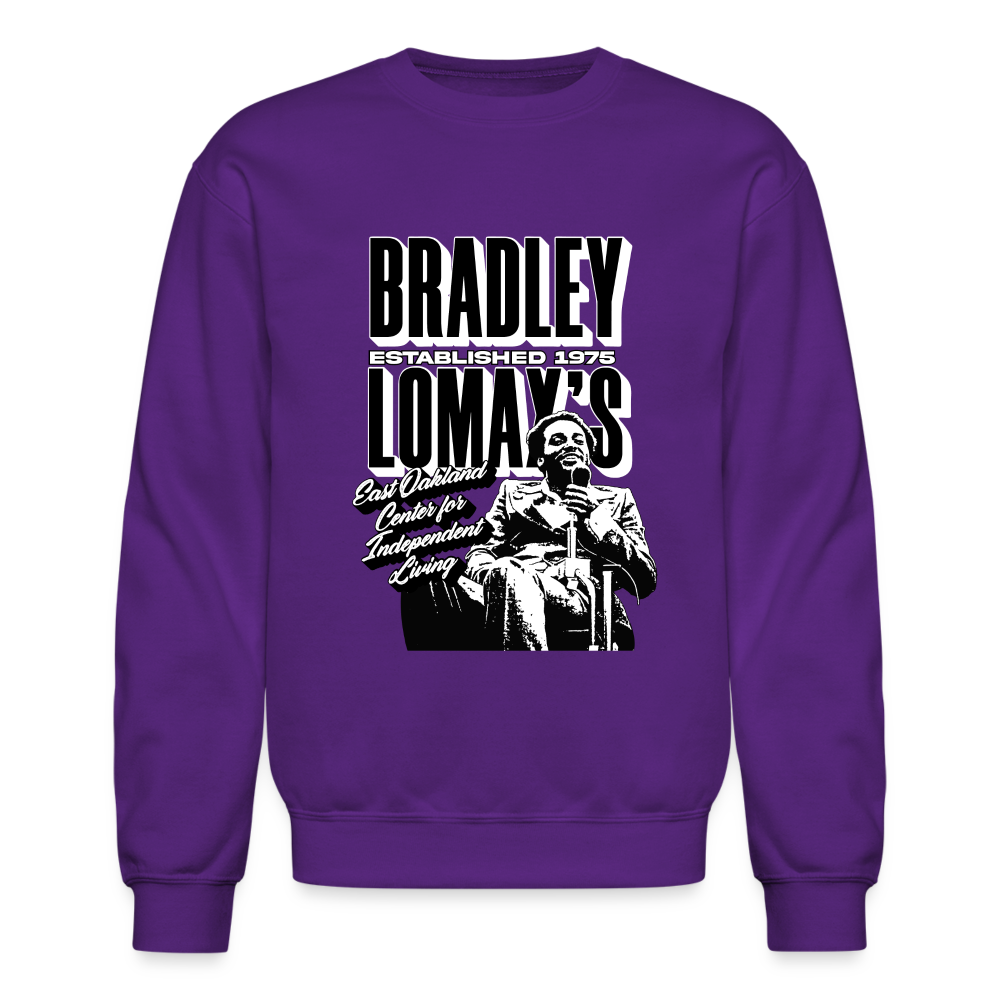 Bradley Lomax 1975 - Crewneck Sweatshirt - purple