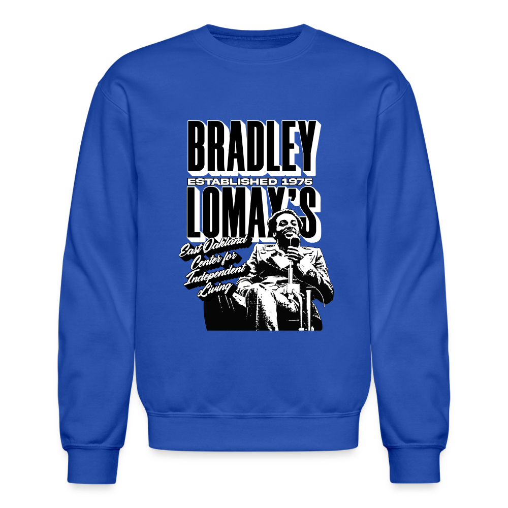 Bradley Lomax 1975 - Crewneck Sweatshirt - royal blue