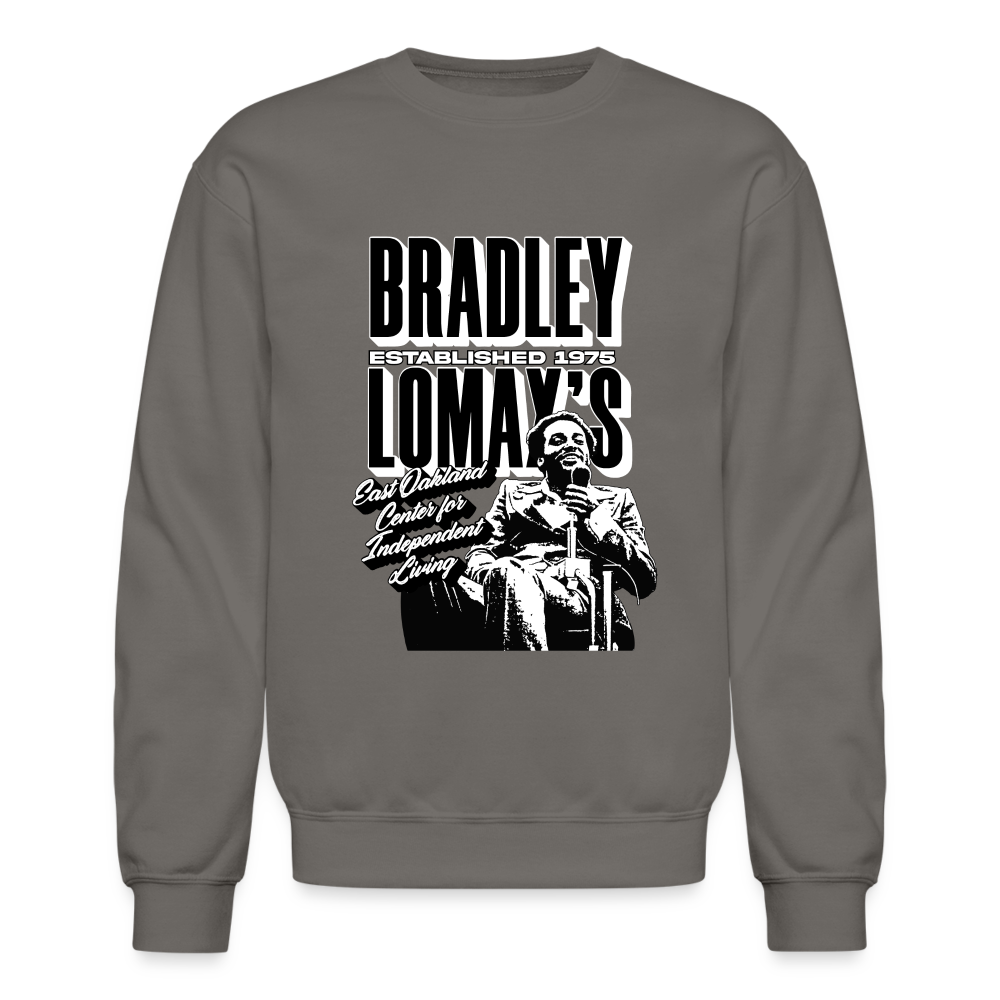 Bradley Lomax 1975 - Crewneck Sweatshirt - asphalt gray