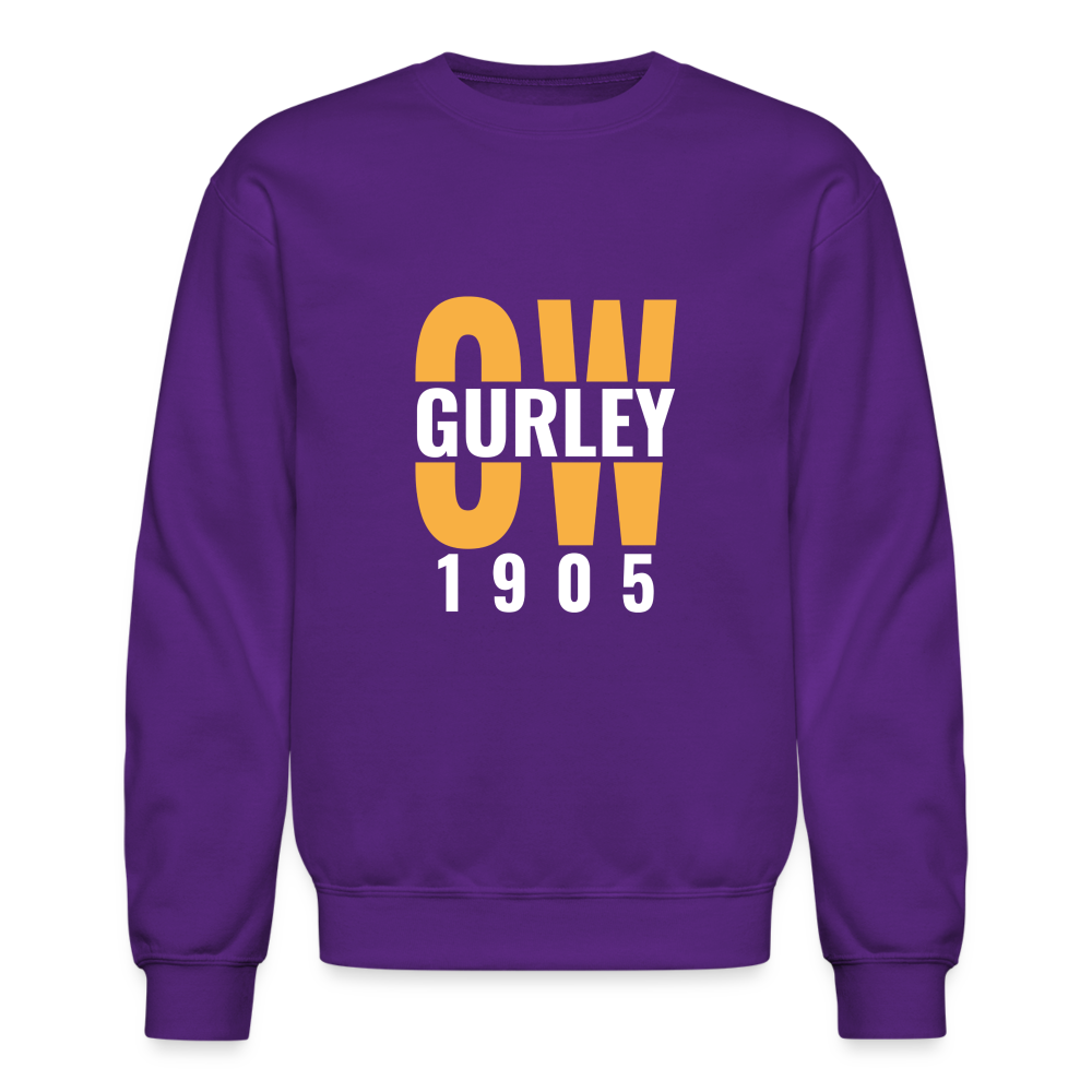 O.W. GURLEY - GREENWOOD FOUNDER - 1905 - Crewneck Sweatshirt - purple