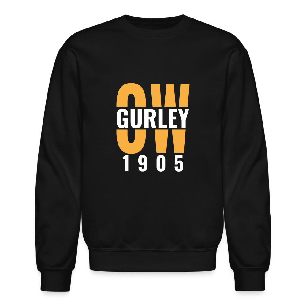 O.W. GURLEY - GREENWOOD FOUNDER - 1905 - Crewneck Sweatshirt - black