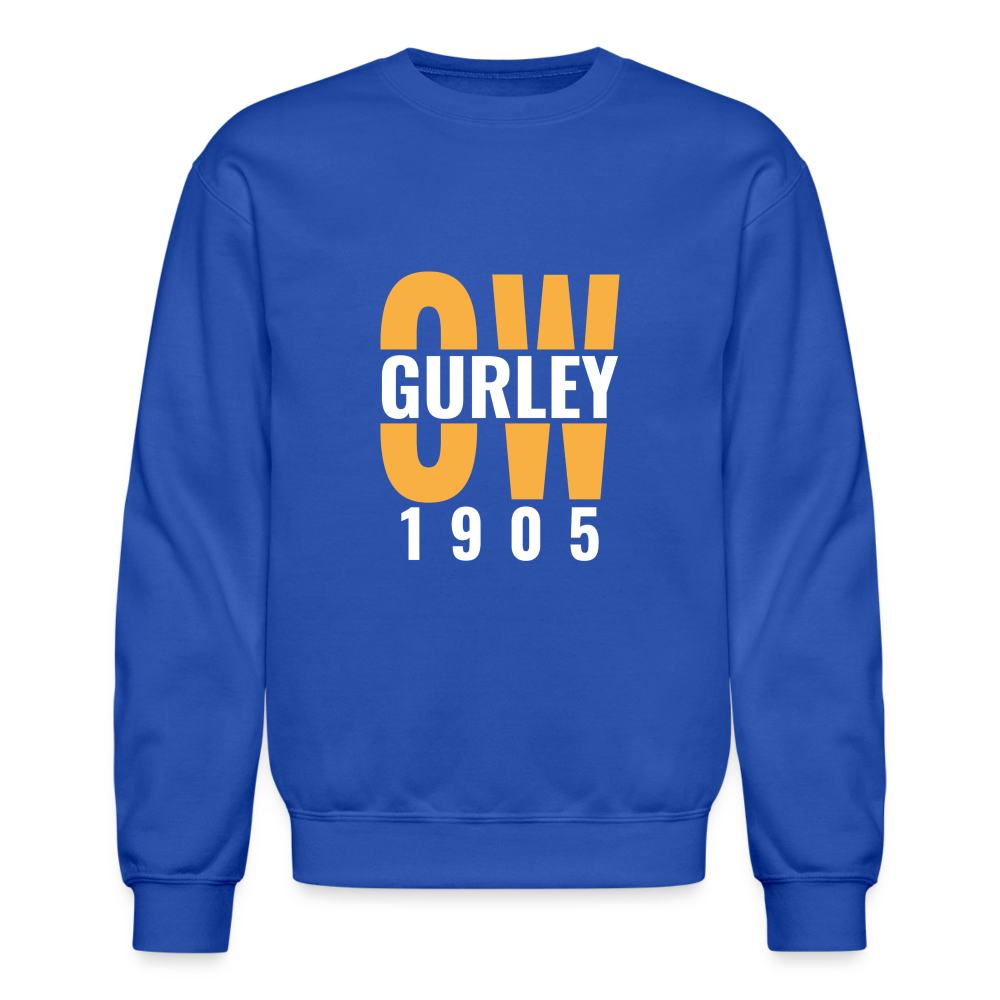 O.W. GURLEY - GREENWOOD FOUNDER - 1905 - Crewneck Sweatshirt - royal blue