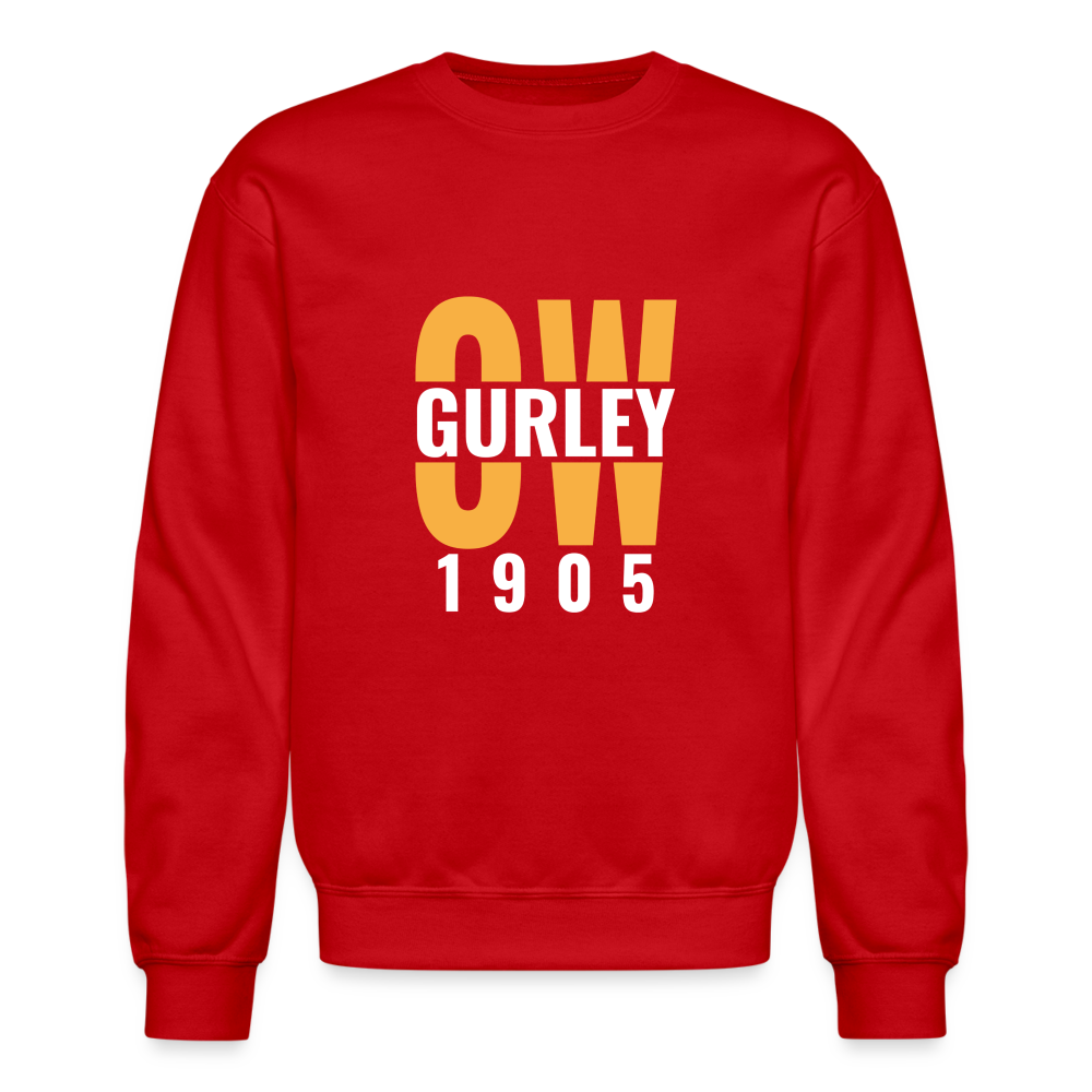 O.W. GURLEY - GREENWOOD FOUNDER - 1905 - Crewneck Sweatshirt - red