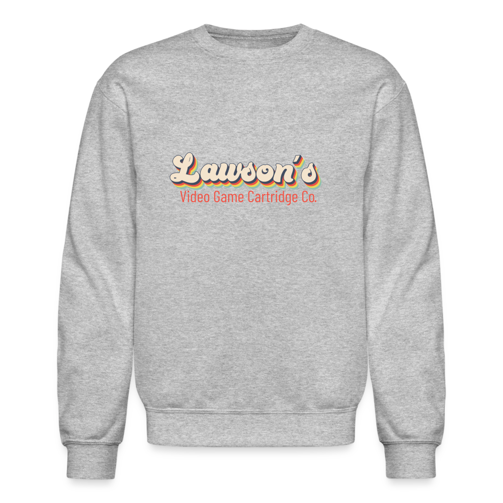 * Lawson's Video Game Cartridge - Crewneck Sweatshirt - heather gray