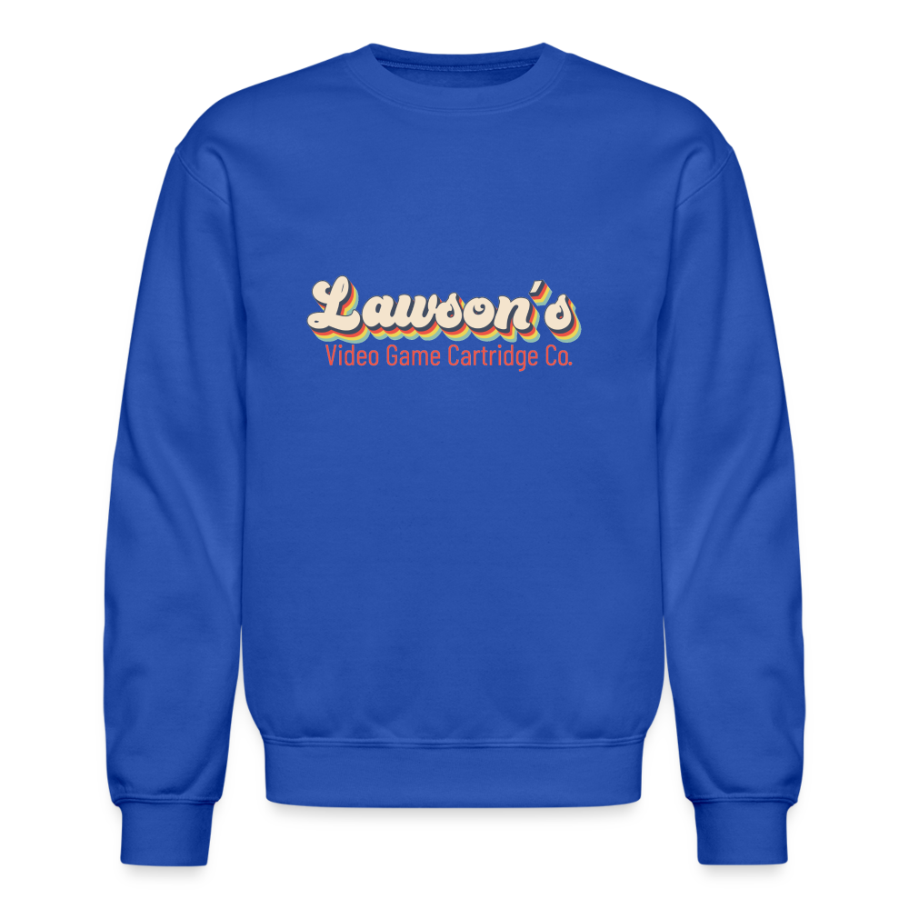 * Lawson's Video Game Cartridge - Crewneck Sweatshirt - royal blue