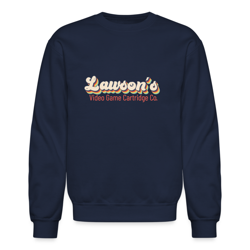 * Lawson's Video Game Cartridge - Crewneck Sweatshirt - navy