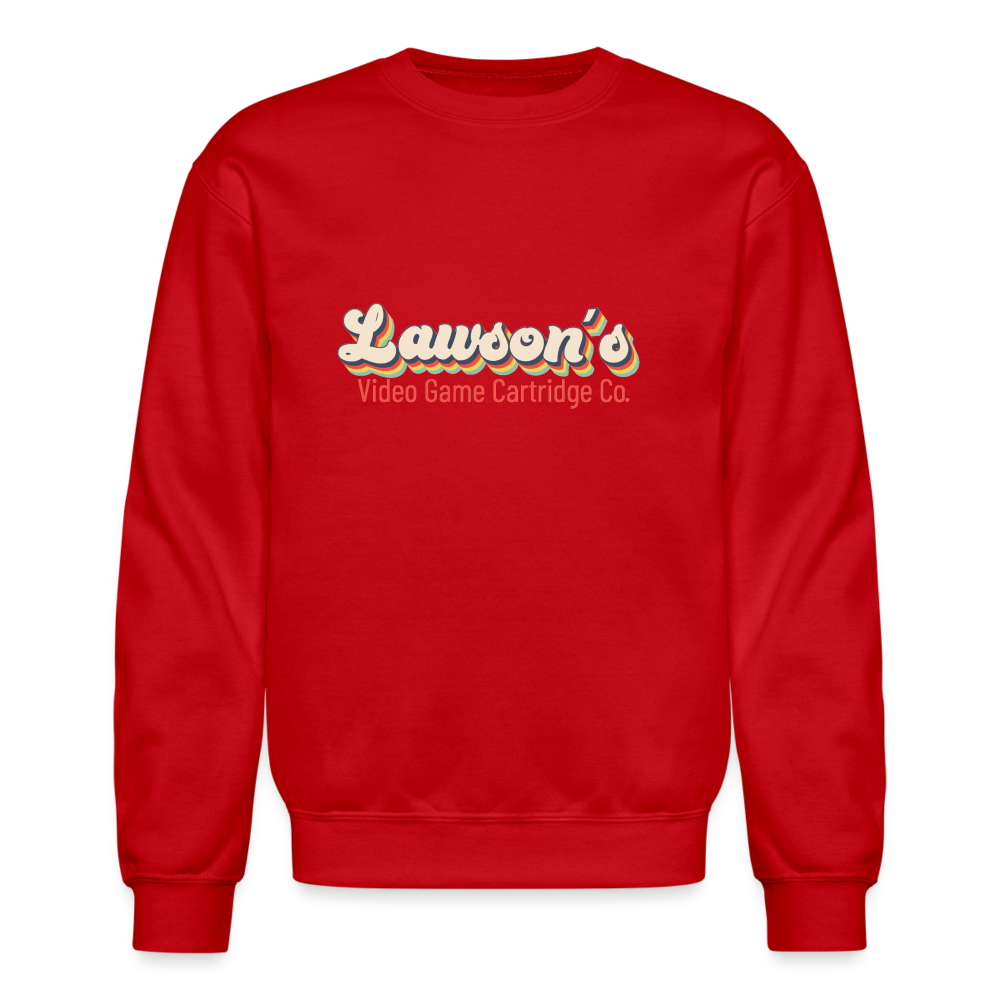 * Lawson's Video Game Cartridge - Crewneck Sweatshirt - red