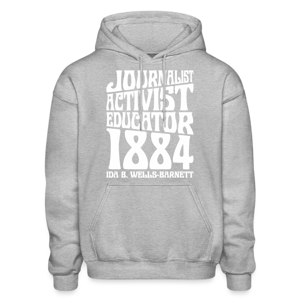 Ida B Wells - Journalist Activist Educator - Heavy Blend Adult Hoodie - heather gray