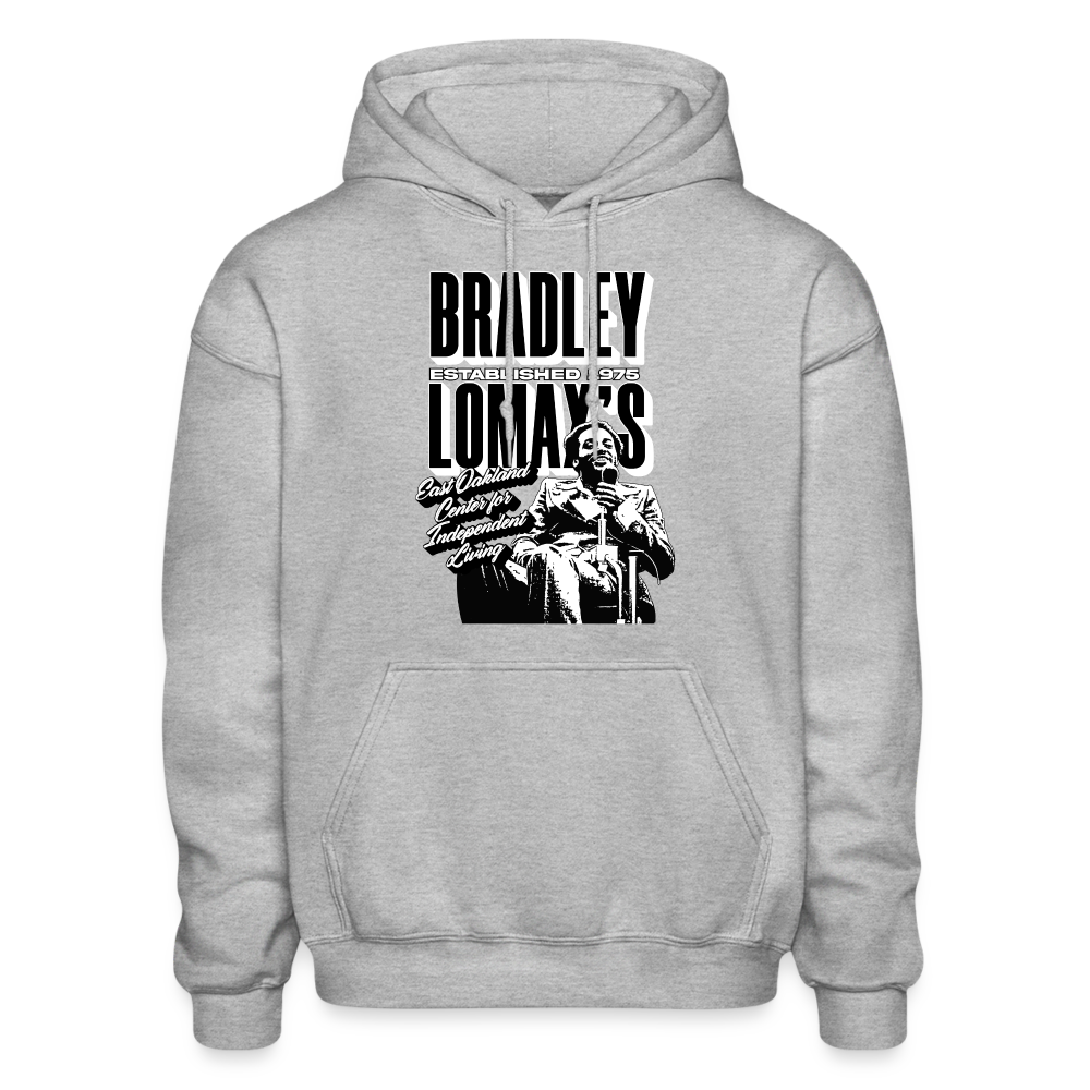 Bradley Lomax 1975 -  Heavy Blend Adult Hoodie - heather gray