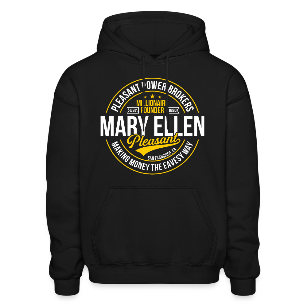 Mary Ellen Pleasant - Real Estate Mogul - Heavy Blend Adult Hoodie - black