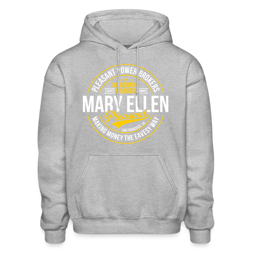 Mary Ellen Pleasant - Real Estate Mogul - Heavy Blend Adult Hoodie - heather gray