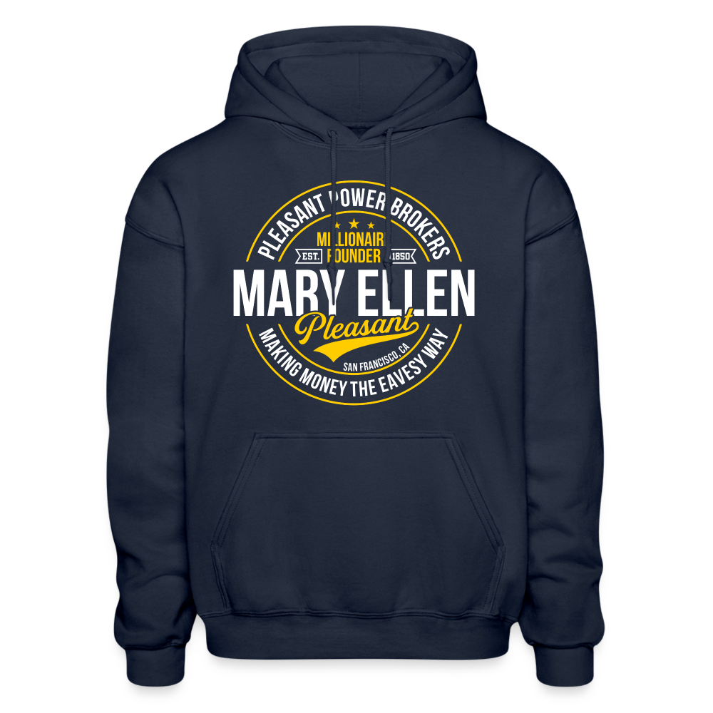 Mary Ellen Pleasant - Real Estate Mogul - Heavy Blend Adult Hoodie - navy