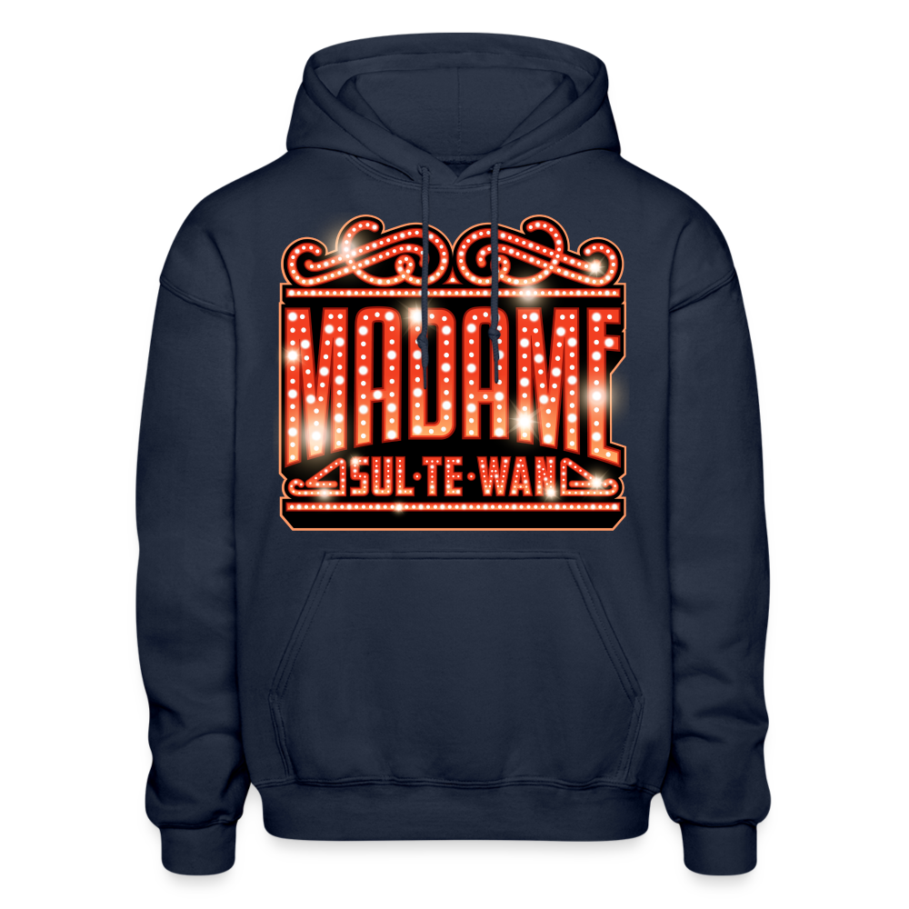 Madame Sul Te Wan - American Actor - Heavy Blend Adult Hoodie - navy