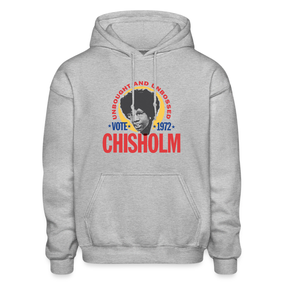 SEN. SHIRLEY CHISOLM - PRESIDENTIAL CANDIDATE  - Heavy Blend Adult Hoodie - heather gray