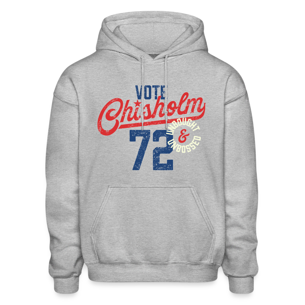 SENATOR SHIRLEY CHISHOLM - Heavy Blend Adult Hoodie - heather gray