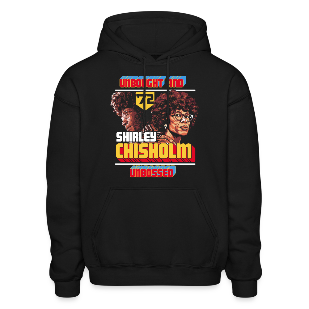 Shirley Chisholm  - Heavy Blend Adult Hoodie - black