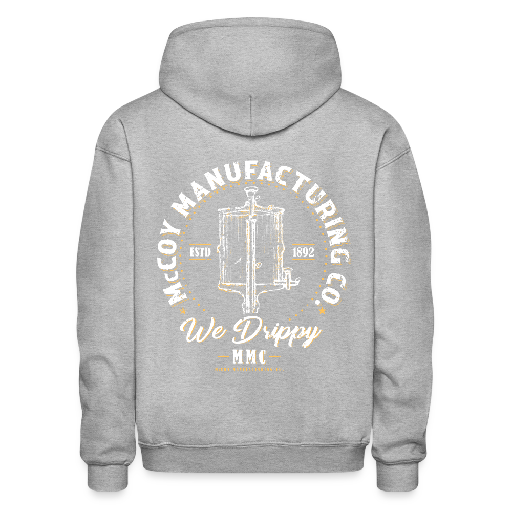 McCoy Manufacturing - Heavy Blend Adult Hoodie - heather gray