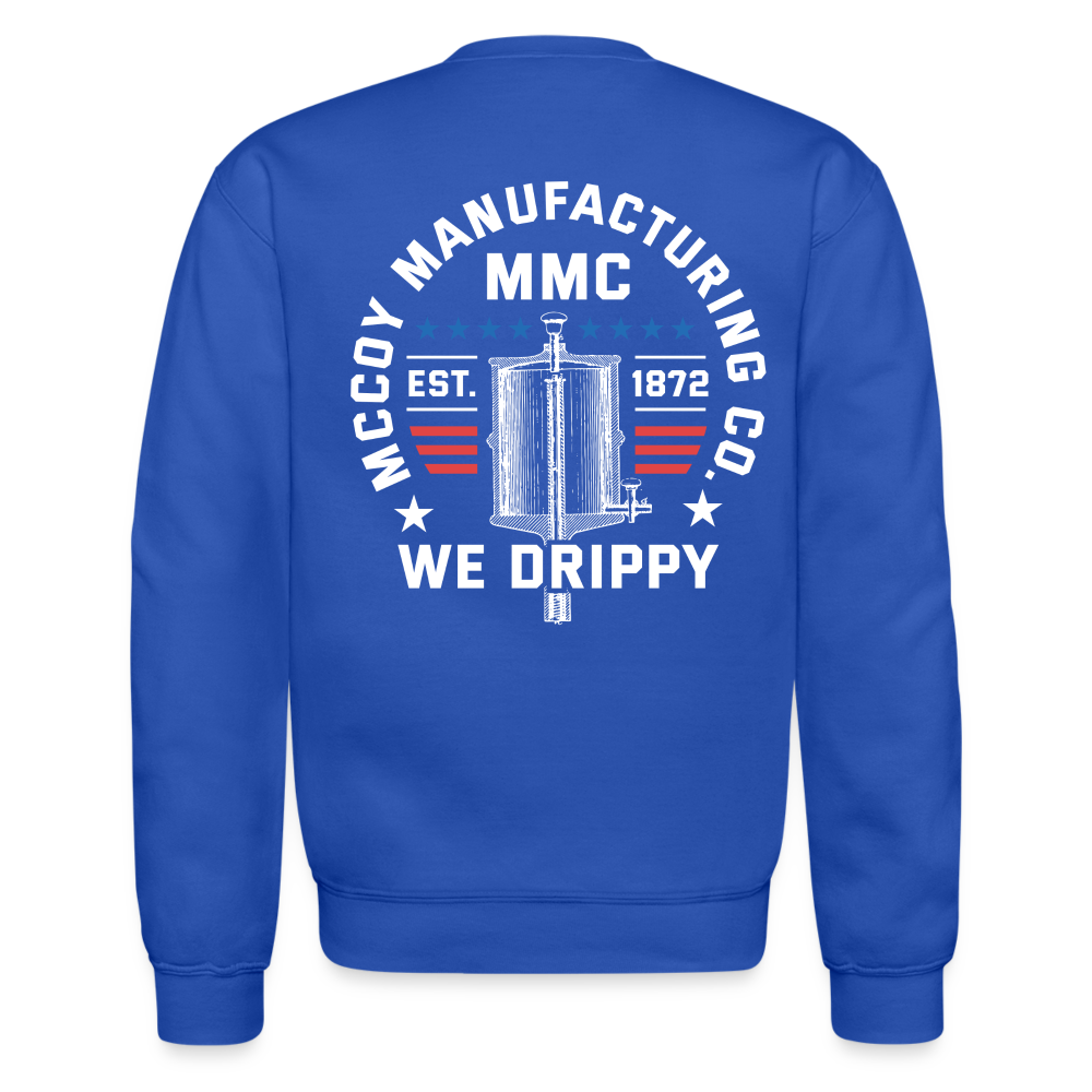 ELIJAH MCCOY AMERICAN INVENTOR - Crewneck Sweatshirt - royal blue