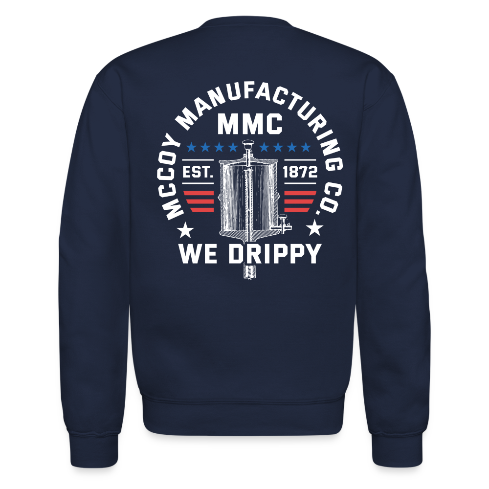 ELIJAH MCCOY AMERICAN INVENTOR - Crewneck Sweatshirt - navy