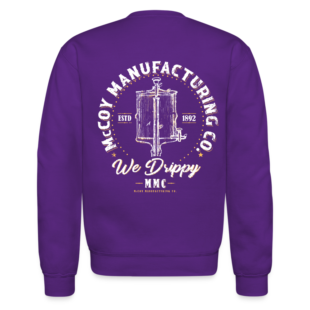 McCoy Manufacturing  - Crewneck Sweatshirt - purple