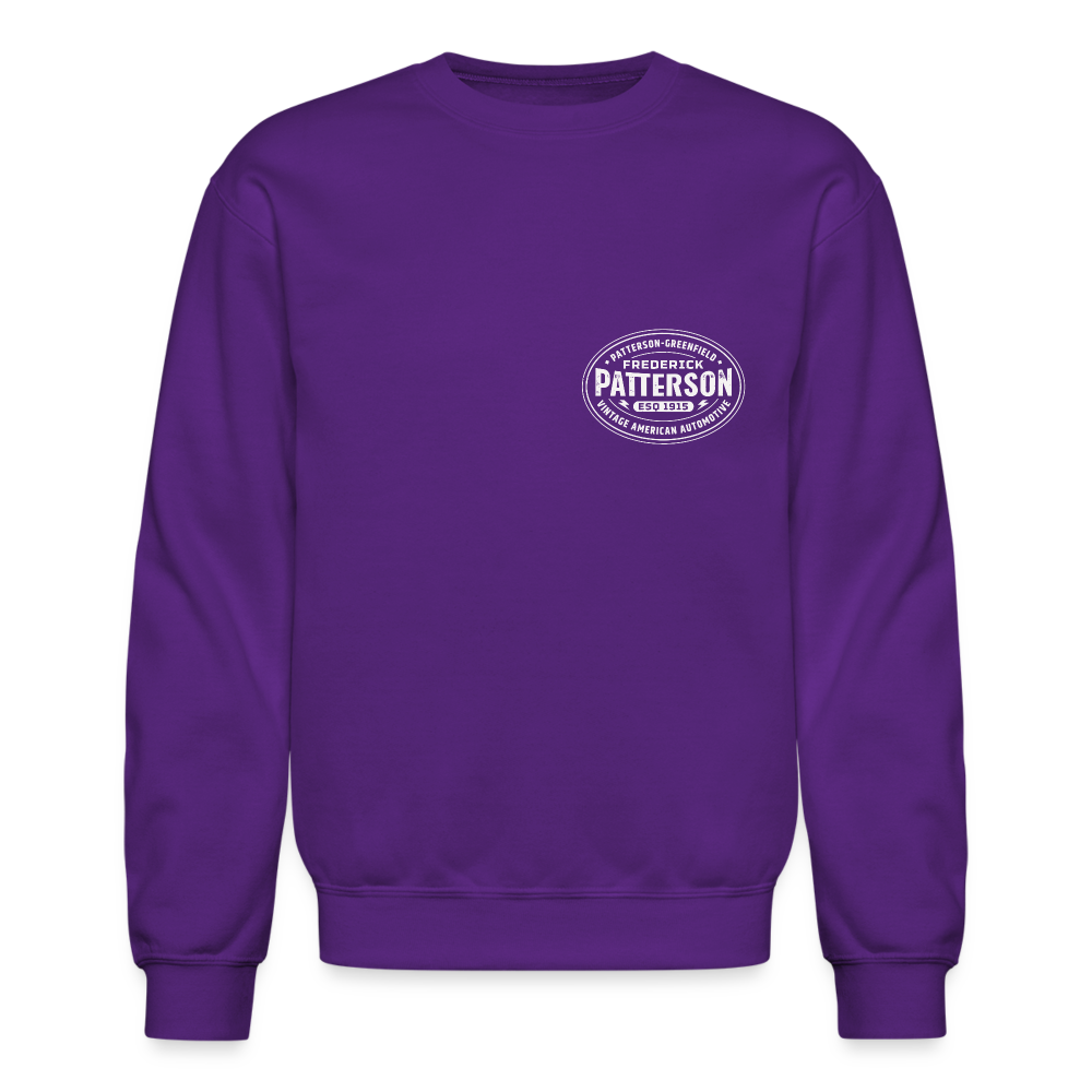 FREDERICK PATTERSON - AUTOMAKER LOGO OVAL - Crewneck Sweatshirt - purple