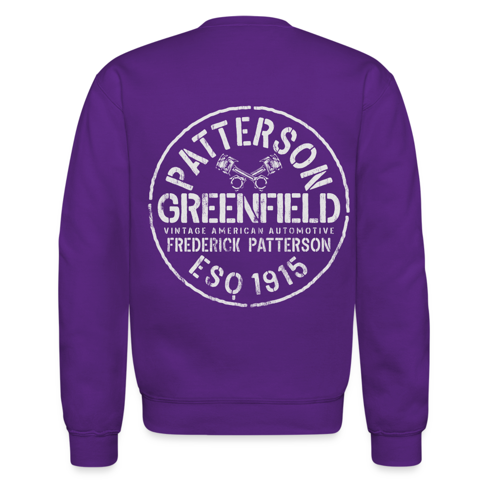 FREDERICK PATTERSON - AUTOMAKER LOGO OVAL - Crewneck Sweatshirt - purple