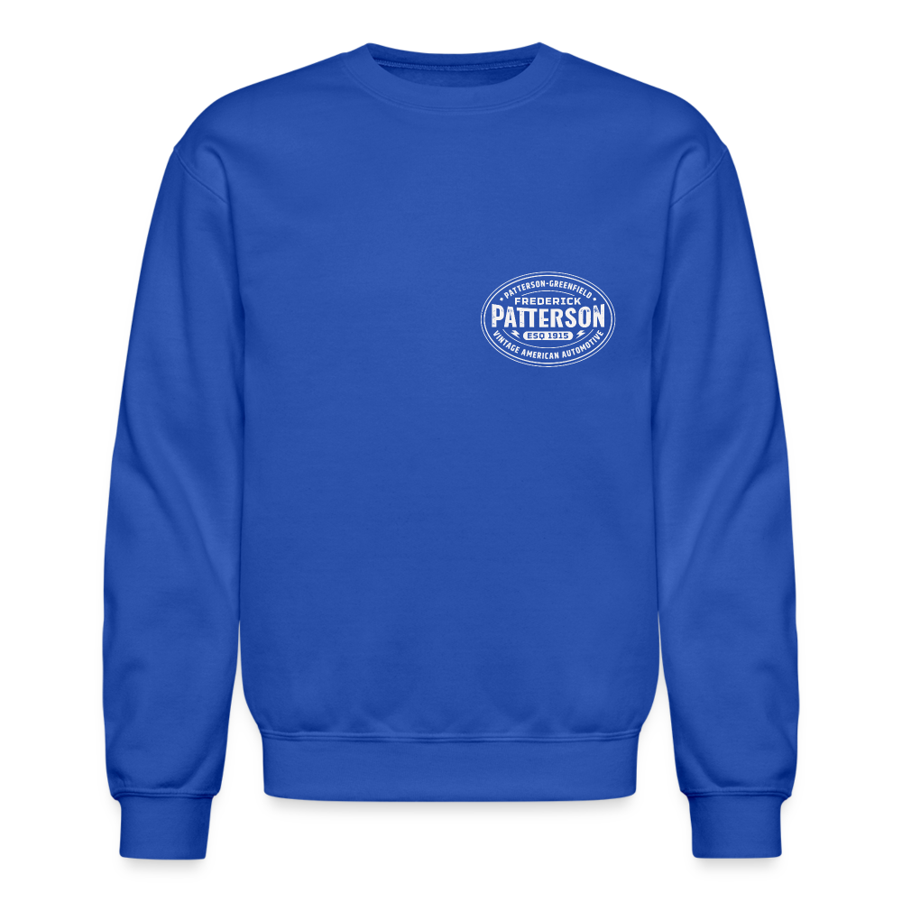 FREDERICK PATTERSON - AUTOMAKER LOGO OVAL - Crewneck Sweatshirt - royal blue