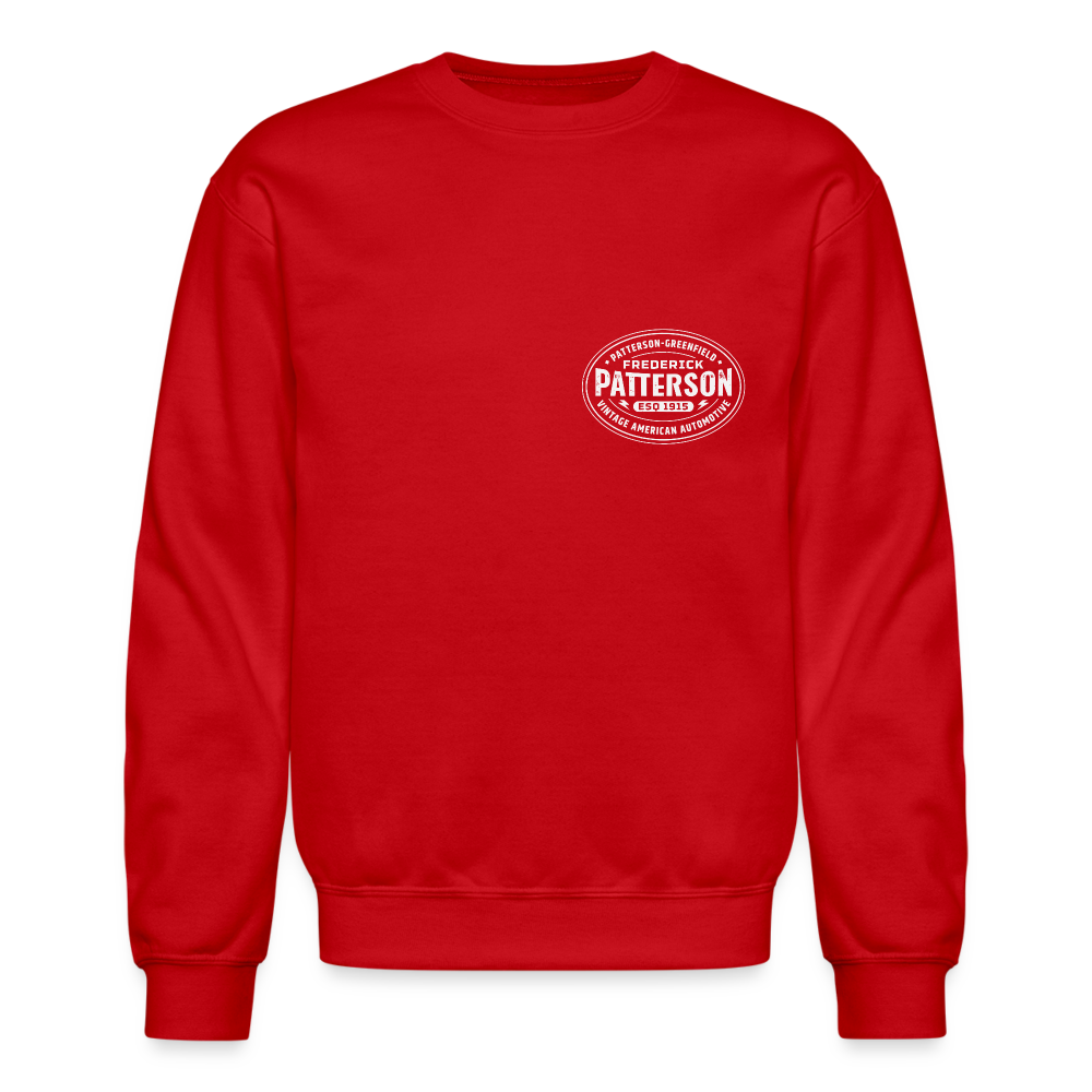 FREDERICK PATTERSON - AUTOMAKER LOGO OVAL - Crewneck Sweatshirt - red