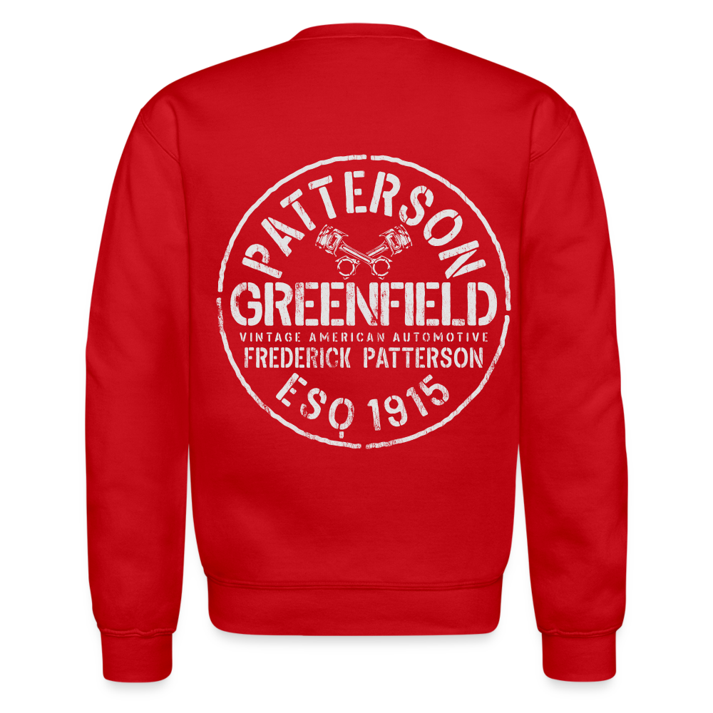 FREDERICK PATTERSON - AUTOMAKER LOGO OVAL - Crewneck Sweatshirt - red