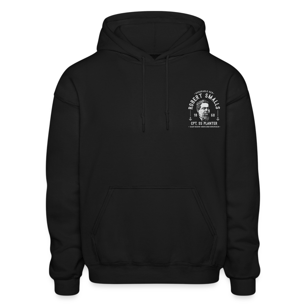 Captain Robert Smalls - Heavy Blend Adult Hoodie - black