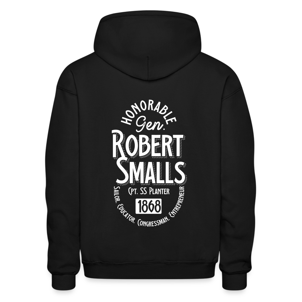 Captain Robert Smalls - Heavy Blend Adult Hoodie - black