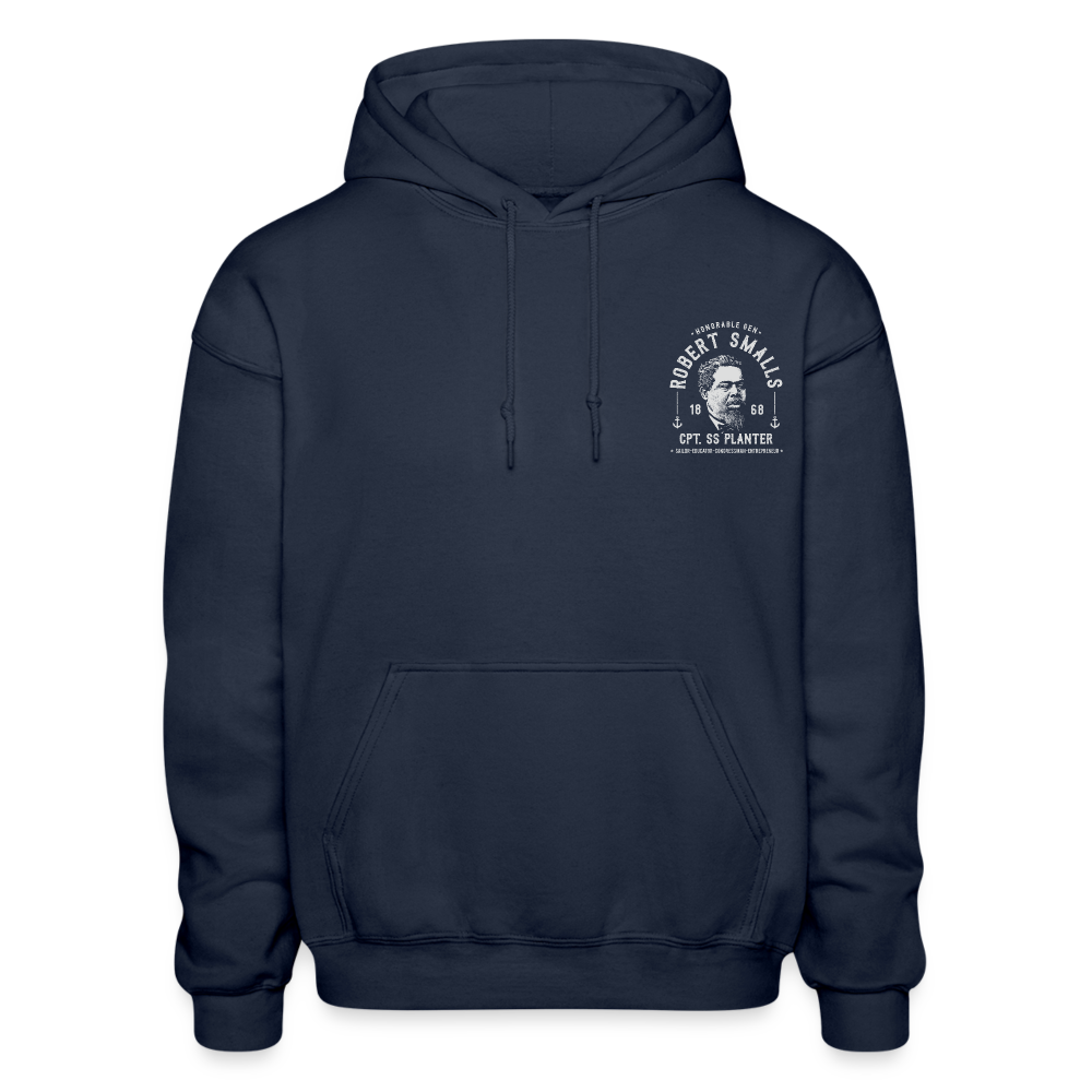 Captain Robert Smalls - Heavy Blend Adult Hoodie - navy