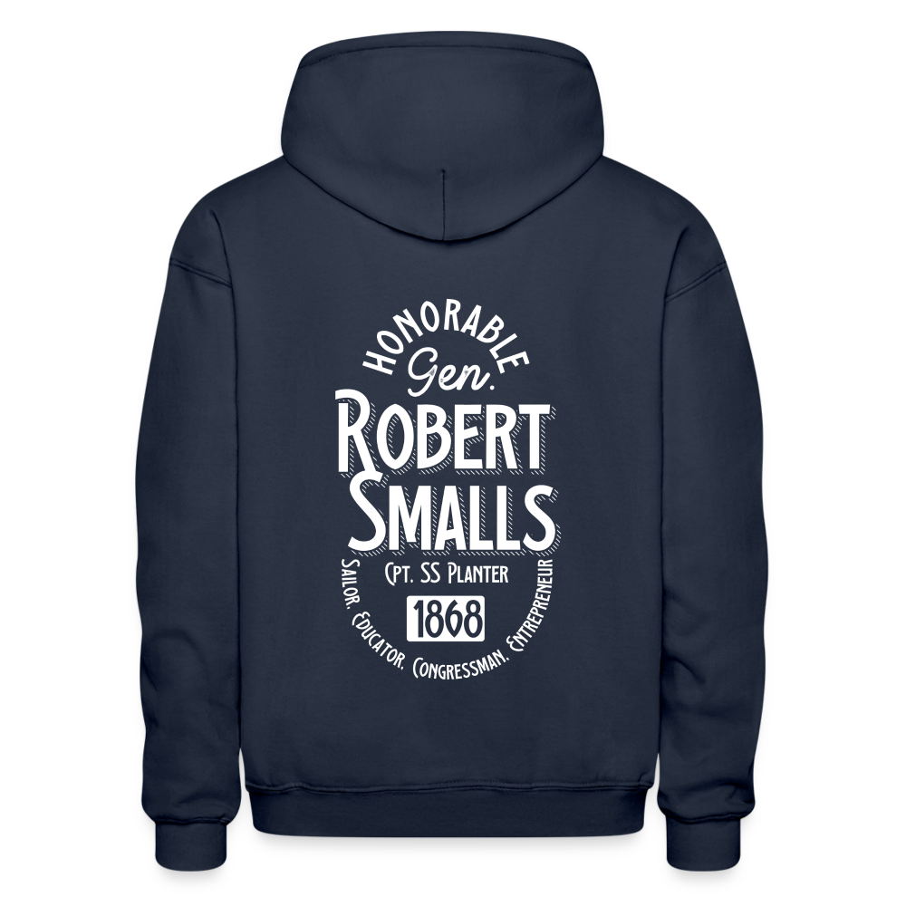 Captain Robert Smalls - Heavy Blend Adult Hoodie - navy